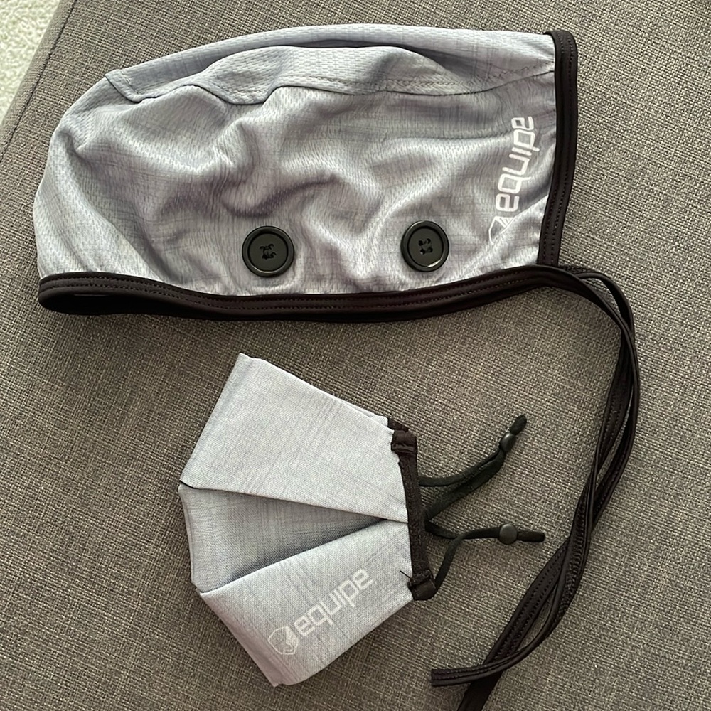 Equipe SCRUB CAP & mask combo - grey